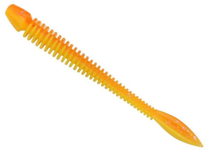 Naluca Power Bait Power Flail, FL Orange Snsne Yellow, 9cm, 8buc/plic