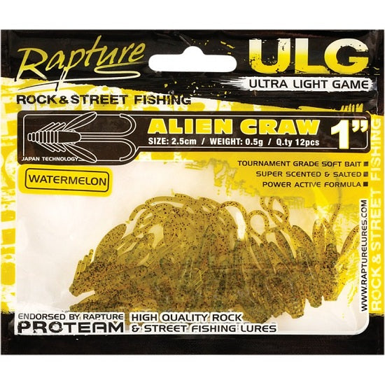 Naluca Rapture Alien Craw 2.5cm 12buc/plic Watermelon