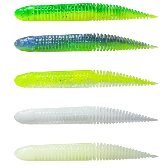 Naluca Savage Gear Ned Dragon Tail Slug, 10cm, 5.5g, Dark Water Mix, 5buc/pac
