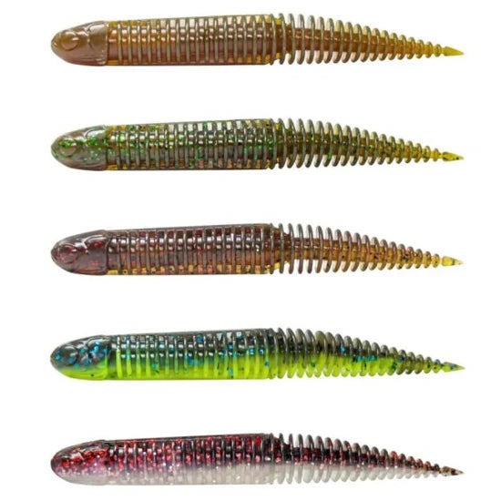Naluca Savage Gear Ned Dragon Tail Slug, 7,2cm, 3g, Clear Water Mix, 5buc/pac