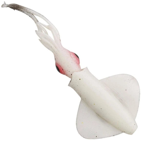 Naluca Savage Gear Swim Squid Lrf, Wite Glow Cuttlefish, 0.8g, 5cm, 5buc/pac