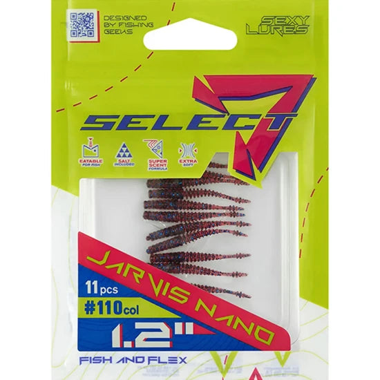 Naluca Select Jarvis Nano, Culoare 087, 3cm, 11buc/plic
