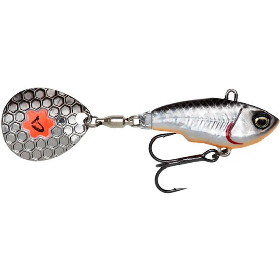Naluca Savage Gear Fat Tail Nl 6.5cm 12.5g Dirty Silver