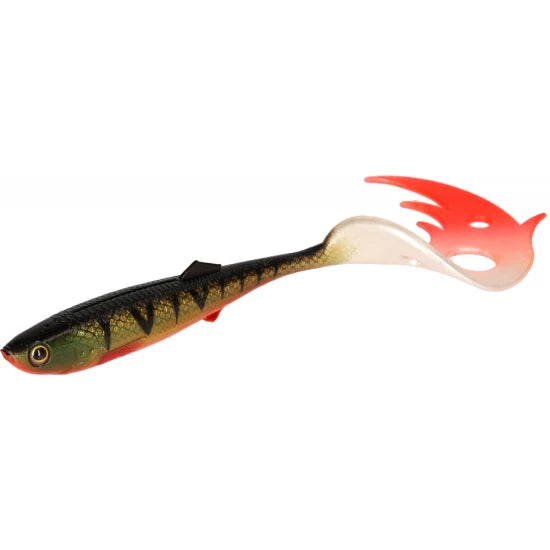 Naluca Sicario Pike Tail 8.5cm/bloody Perch - 4buc
