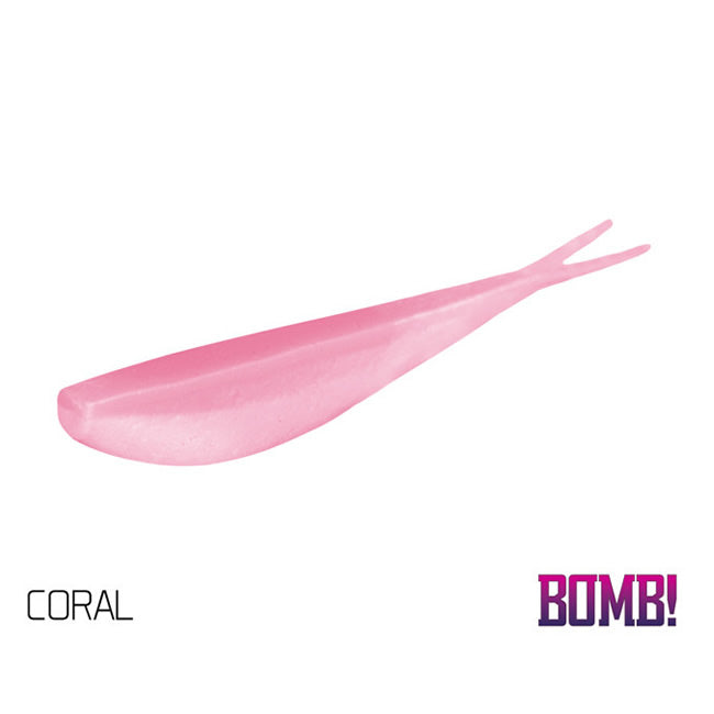 Naluca Soft Bomb D Shot 5buc 8.5cm Coral