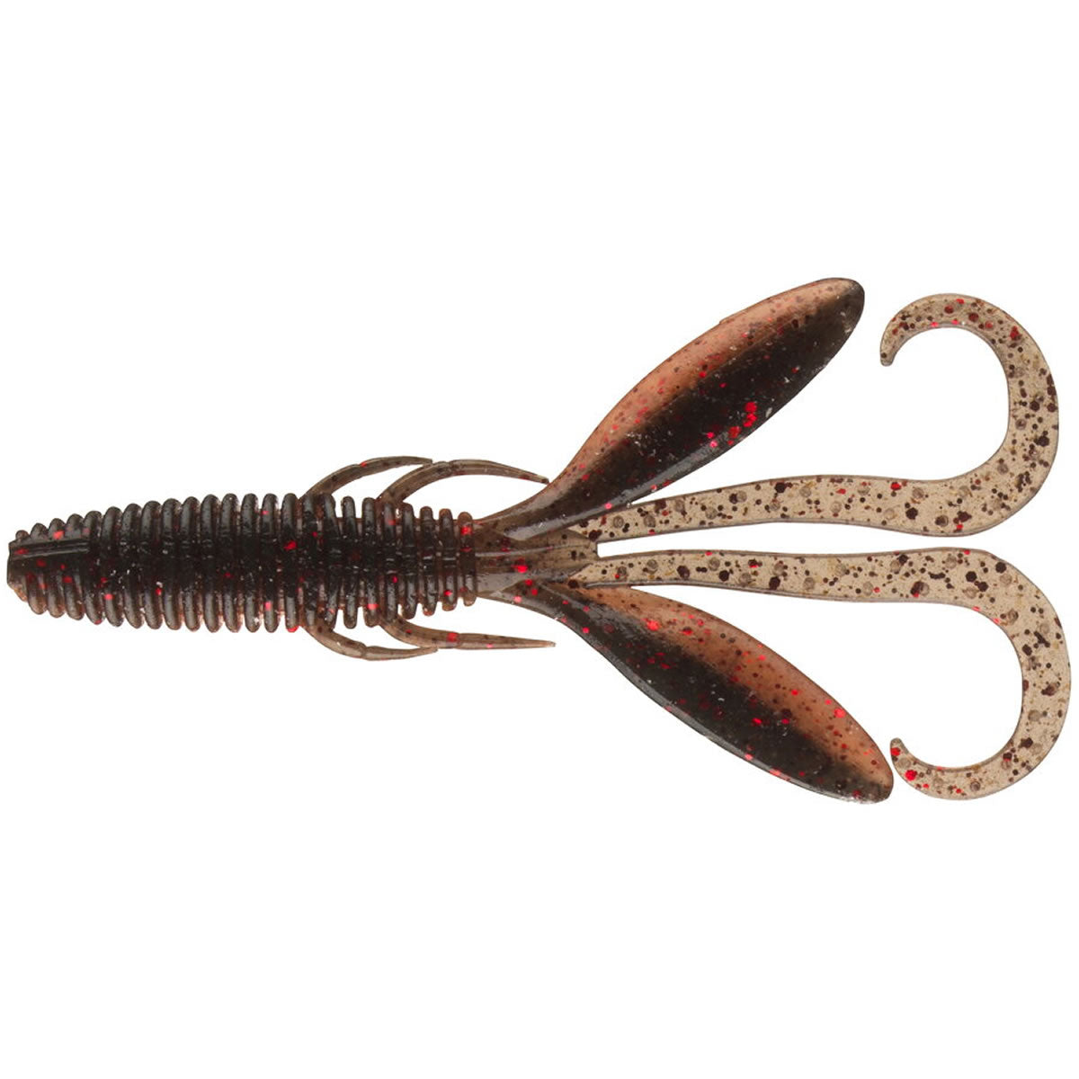 Naluca Soft Daiwa Steez HOG3 7.6cm, Black Shrimp Head, 8buc/pac