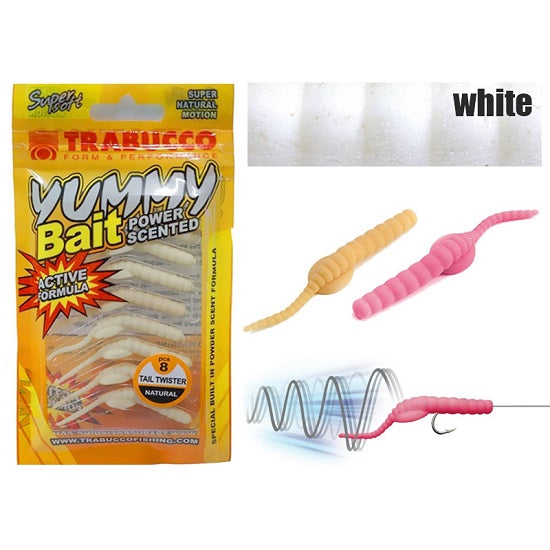 Naluca Trabucco Yummy Bait Tail Twister Orange