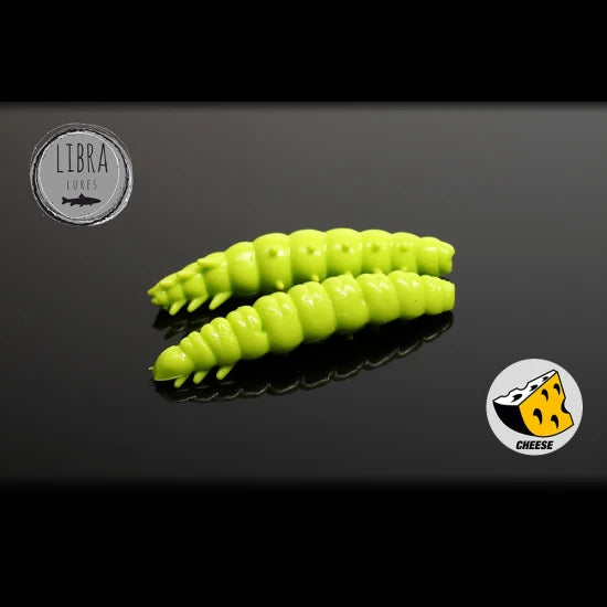 Naluca Worm Libra Larva 3.5cm 027 Cheese 12buc/borcan