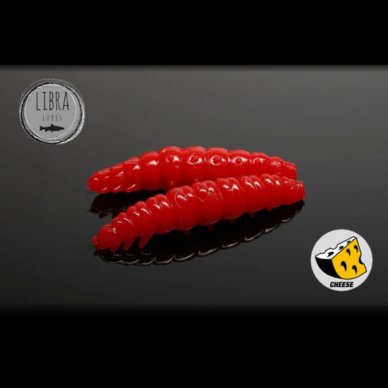 Naluca Worm Libra Larva 3cm 021 Cheese 15buc/borcan