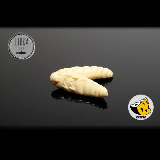 Naluca Worm Libra Lures Largo 3cm Cheese 005