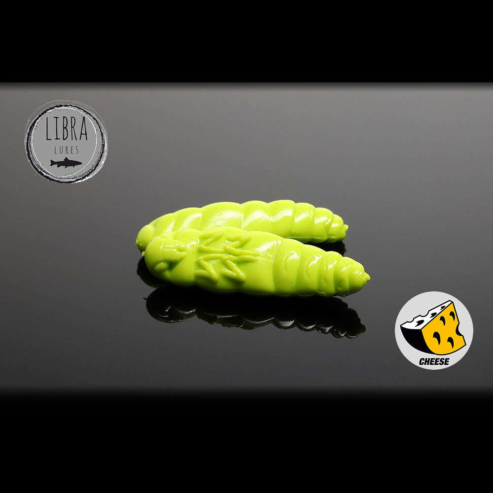 Naluca Worm Libra Lures Largo 3cm Cheese 027