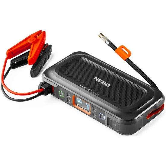 Nebo Assist Air Jump Starter 15ah, 24.2x11.8x4.9cm