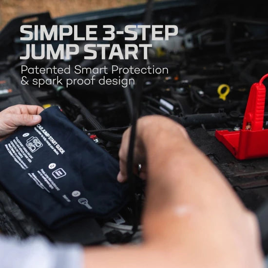 Nebo Assist Air Jump Starter, 24.2x11.8x4.9cm