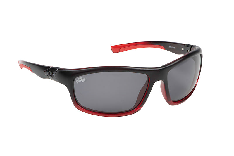 OCHELARI POLARIZATI FOX RAGE Transparent Red/Black Sunglasses Grey Lense