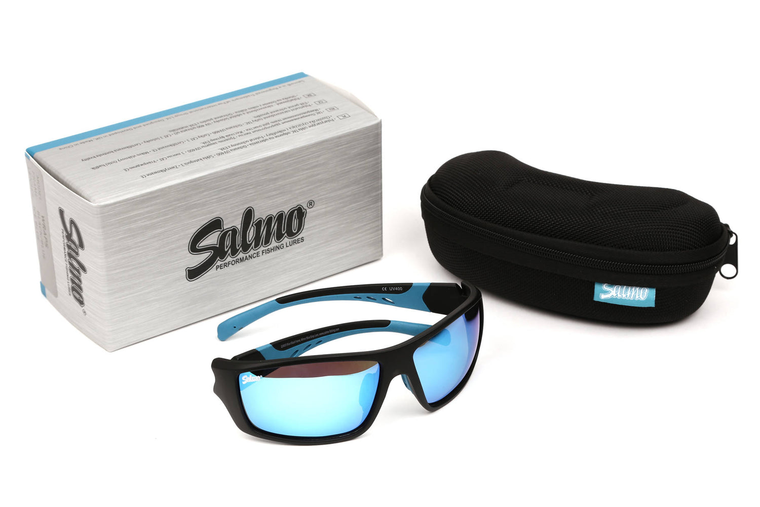 OCHELARI POLARIZATI Salmo Wraps Blue Lens 400UV