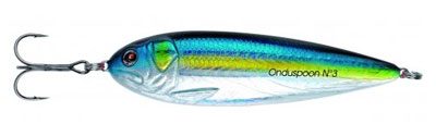 ONDUSPOON SEBILE N2-SSK 95mm 16,5gr - O4-BLEU HOLO
