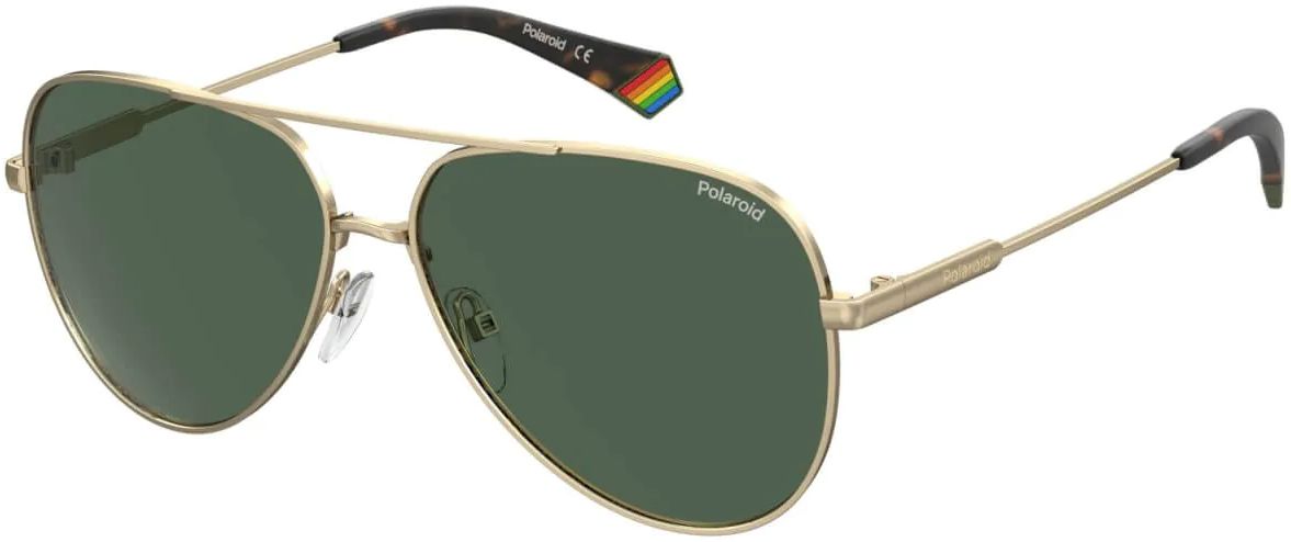 Ochelari De Soare PLD6187/S J5G/UC, 60mm, Auriu-Verde