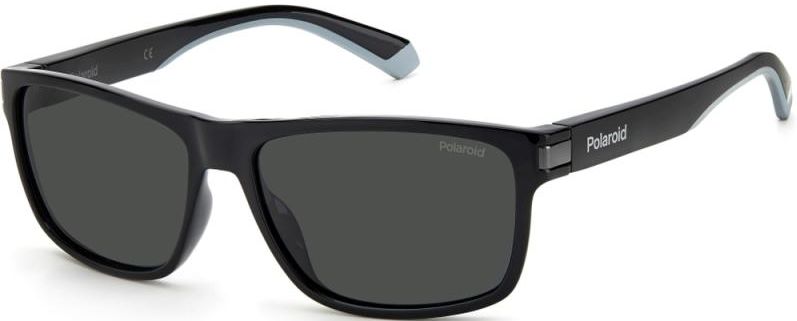 Ochelari De Soare Polaroid PLD 2121/S 08A/M9, 58mm, Black-Grey