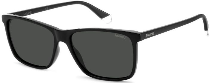 Ochelari De Soare Polaroid PLD 4137/S 807/M9, 58mm, Negru-Gri