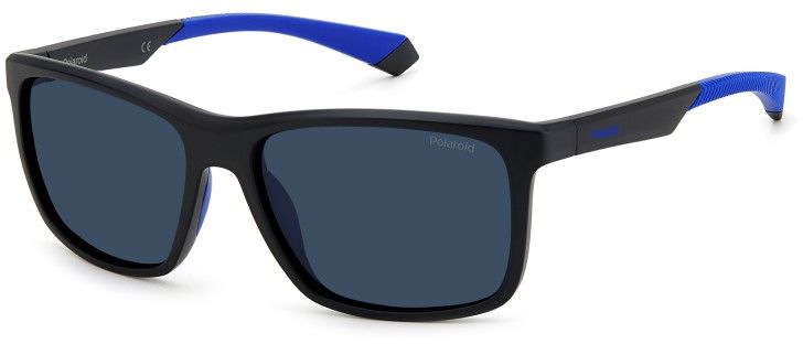 Ochelari De Soare Polaroid PLD 7043/S 0VK/C3, 57mm, Matt Black Blue