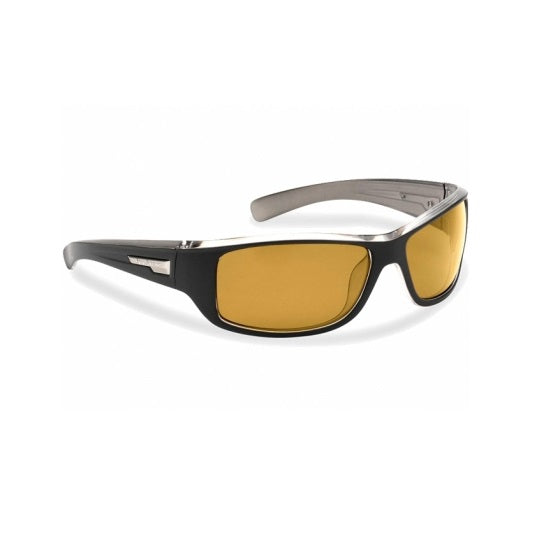 Ochelari Flying Fisherman Helm Black Crystal Gunmetal Yellow Amber