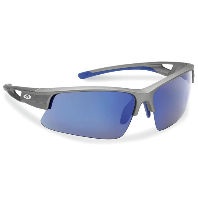 Ochelari Flying Fisherman Moray Matte Grey Smoke Blue Mirror
