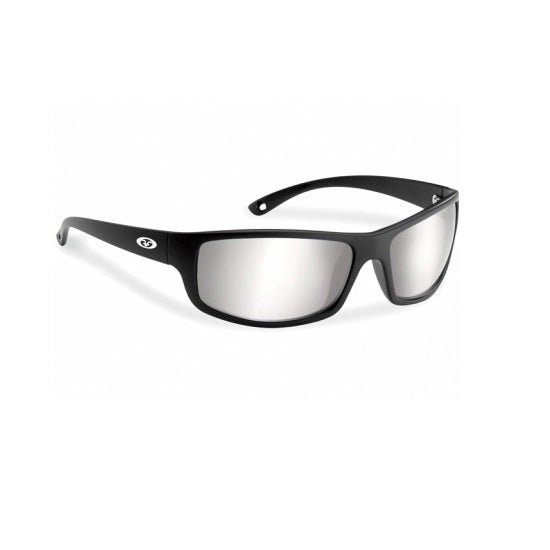 Ochelari Flying Fisherman Slack Tide Black Smoke Silver Mirror