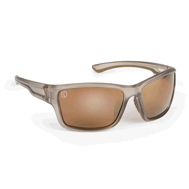 Ochelari Fox Avius Wraps - Trans Khaki Frame/Brown Mirror Lens