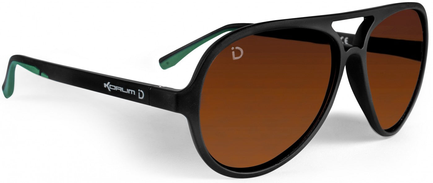 Ochelari Polarizati Korum Old School iD Polarised Sunglasses Amberjack