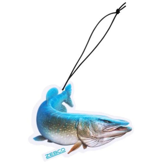 Odorizant Auto Zebco Target Fish Air Freshener Pike, 10x8cm