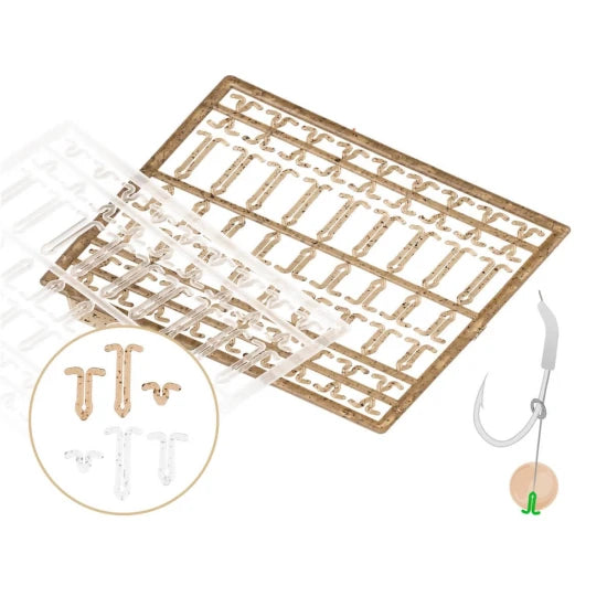 Opritoare Boilies Zfish Extender Stops, 126buc/pac