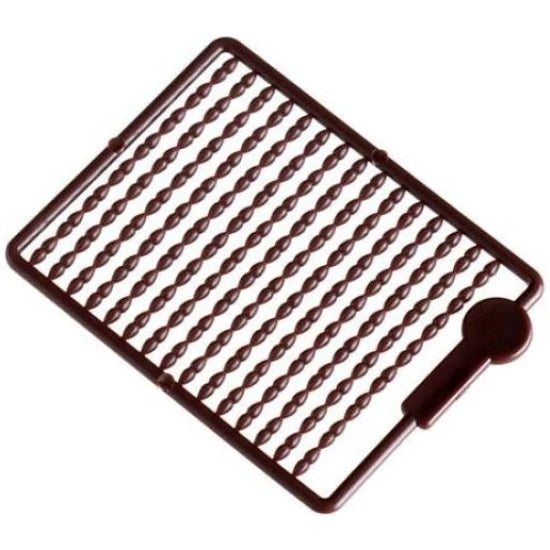 Opritoare Carp Pro Boilie Stops Micro, Brown, 120buc/pac