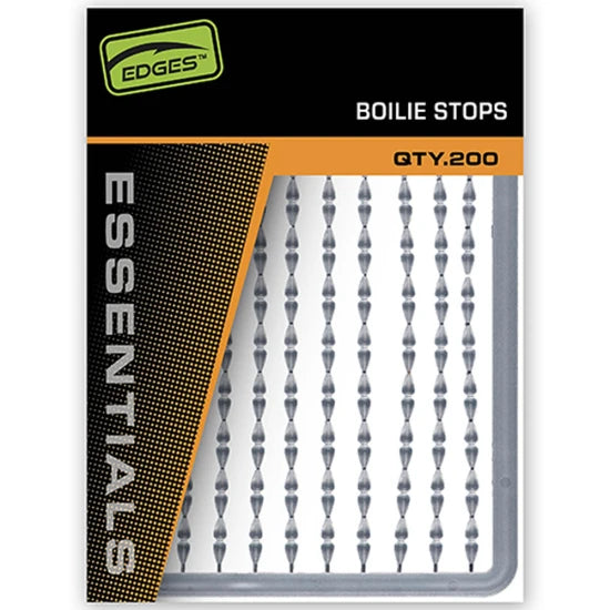 Opritoare Fox Edges Micro Boilie Stops, Clear, 200buc/pac