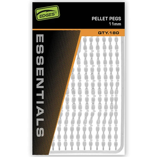 Opritoare Fox Edges Pellet Pegs Clear, 13mm, 134buc/pac