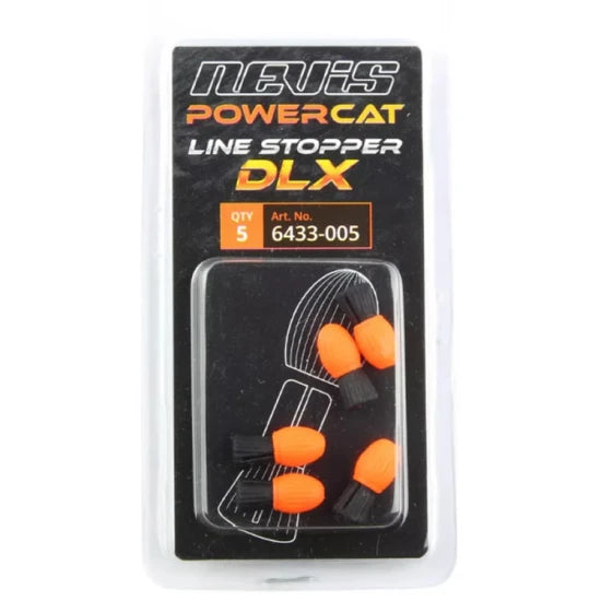 Opritoare Fir Montura Somn Nevis Catfish Line Stopper Dlx, 7x16mm, 5buc/pac
