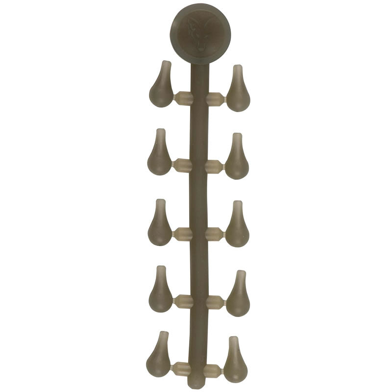 Opritoare Fox Edges Naturals Powergrip Hook Beads, 20buc/pac