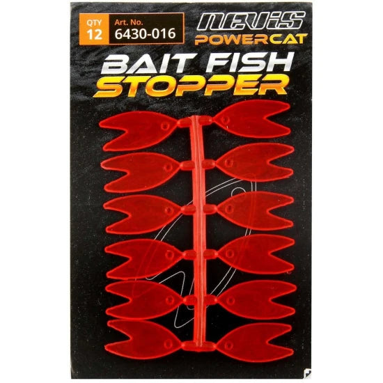 Opritoare Nevis Momeala Vie Power Cat Stops, 12buc/pac