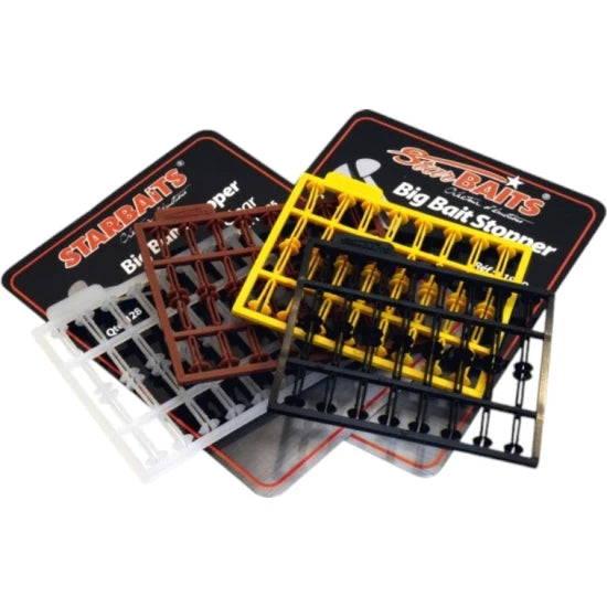 Opritoare Starbaits Big Bait Stoper Pellet, Transparent, 128buc/pac