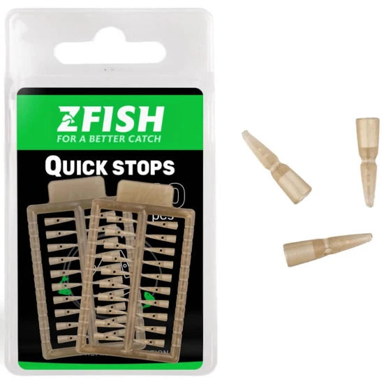 Opritoare Zfish Quick Stops, 40buc/pac
