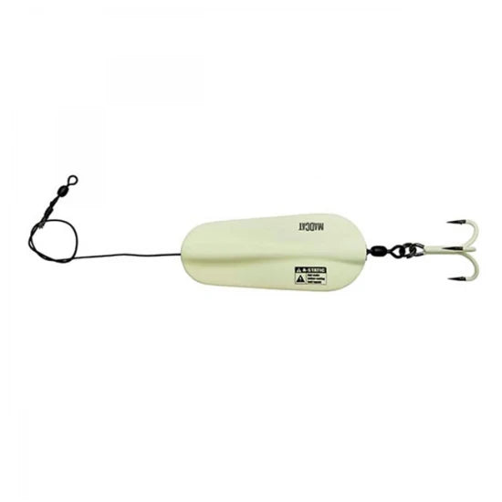 Oscilanta Madcat A-static Rattlin Inline Spoons 125g Glow-in-the-dark