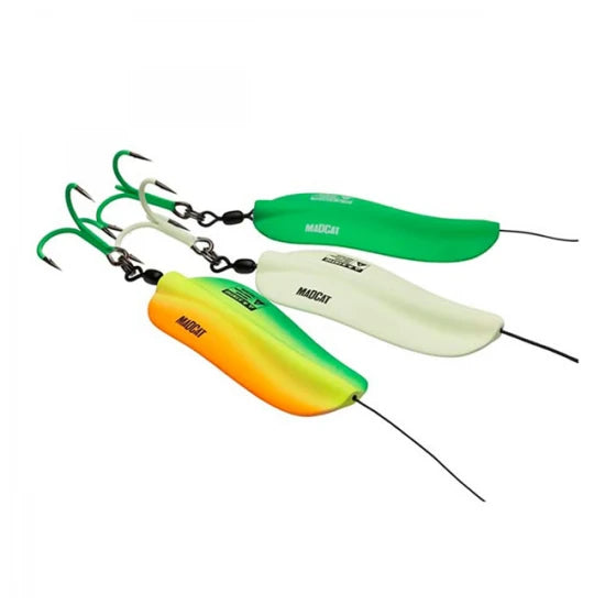 Oscilanta Madcat A-static Rattlin Inline Spoons 125g Green