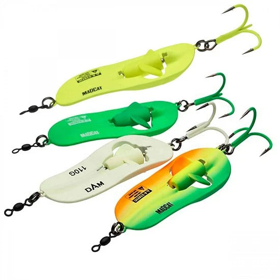 Oscilanta Madcat A-static Rattlin Spoons 110gr Green