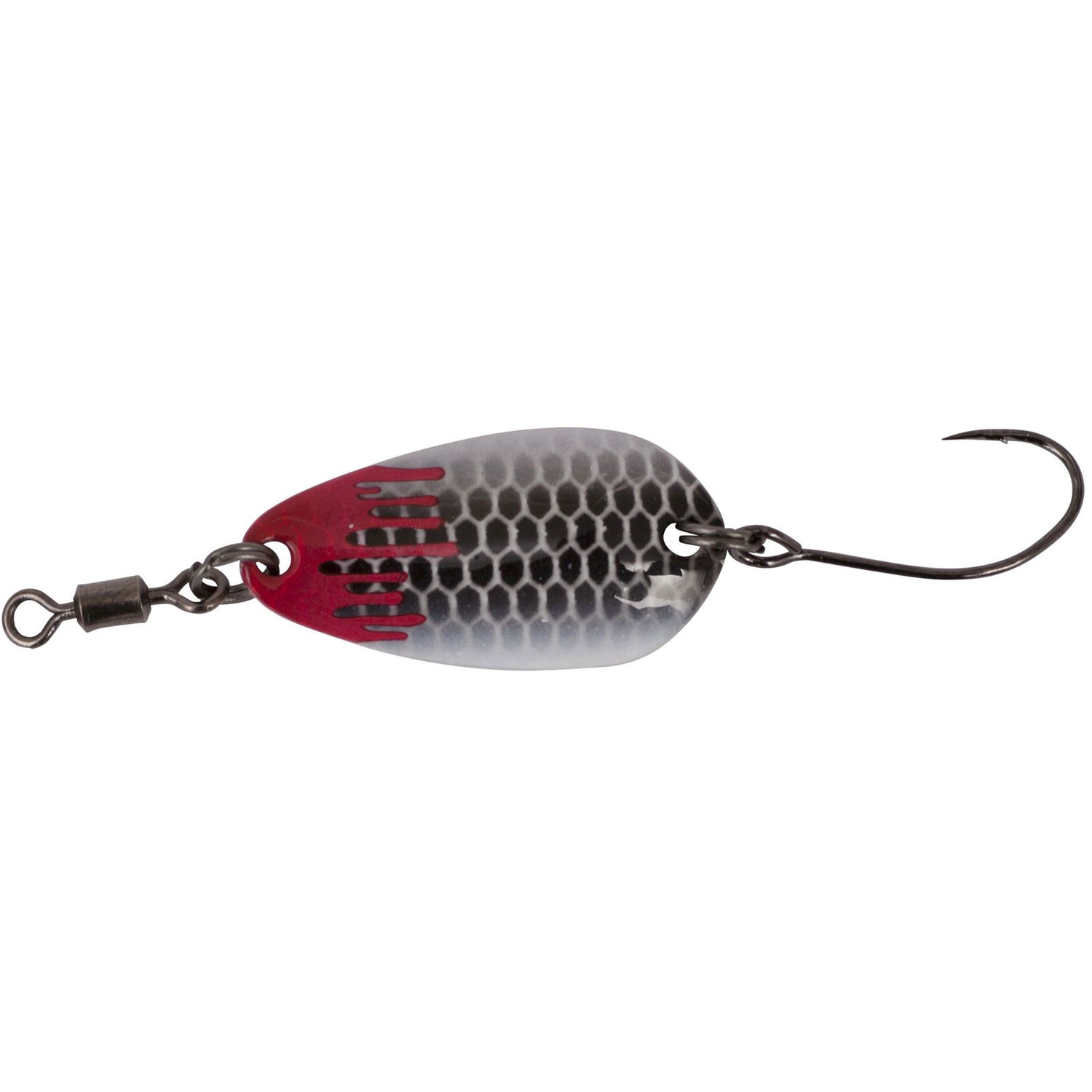 Oscilanta Magic Trout 2g 2.5cm Bloody Loony Spoon Negru/Alb 1/buc