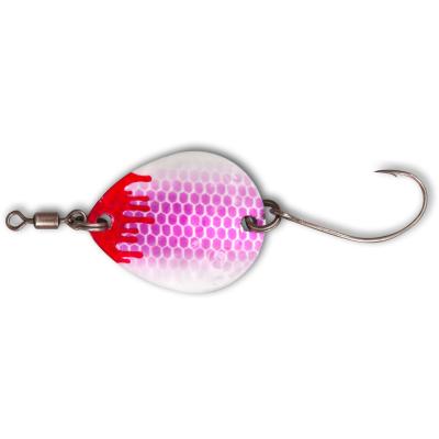 Oscilanta Magic Trout 2g 2.5cm Bloody Loony Spoon Roz/Alb  1/buc