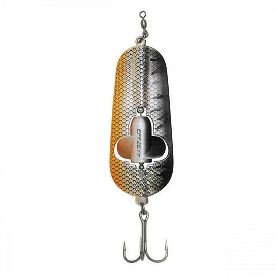 Oscilanta Rattlin 40gr 80mm DAM Effzett Black Orange UV