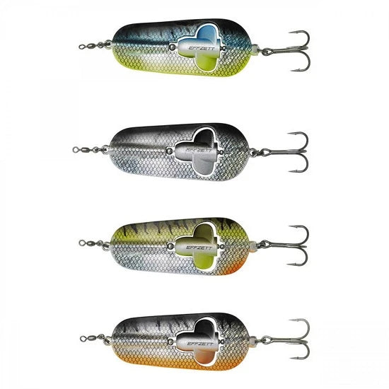 Oscilanta Rattlin 40gr 80mm Dam Effzett Olive Silver Uv