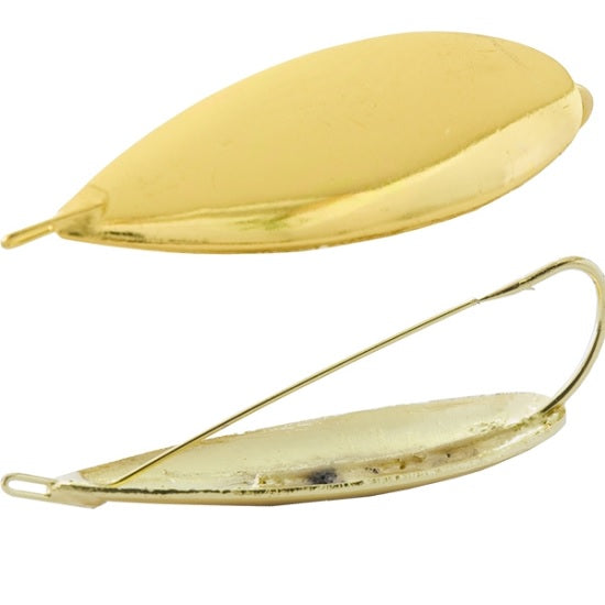 Oscilante GoldStar Weedless Spoon Auriu 9g