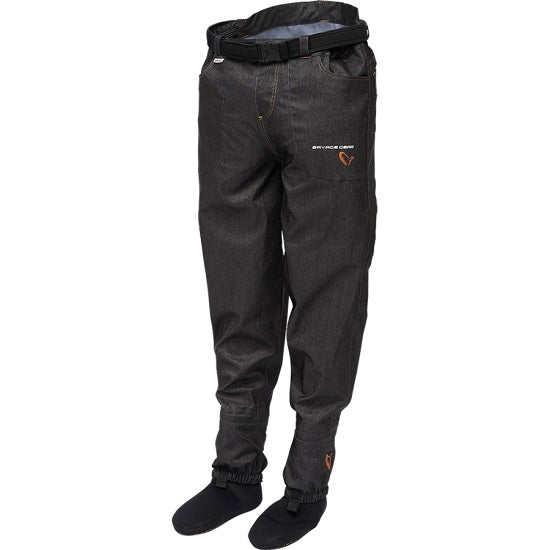 PANTALON SAVAGE DENIM WAIST WANDERS STOCKING FOOT MARIME XL