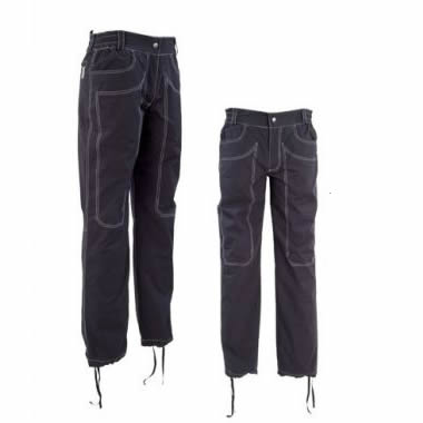 PANTALONI COLMIC BUMBAC ALBASTRU  L