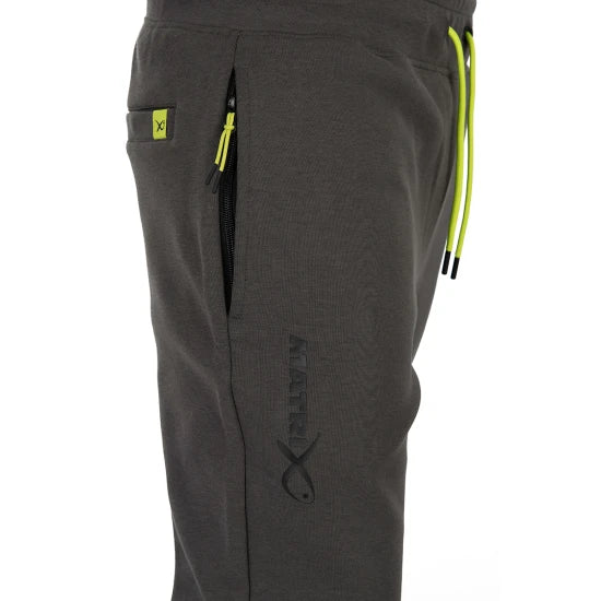 Pantaloni Matrix Joggers Black Edition Grey/lime Marime M